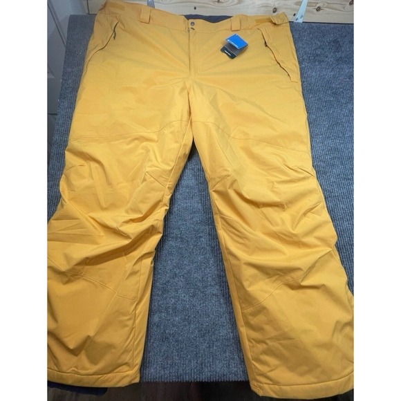 Columbia Golden Yellow Ski Pants